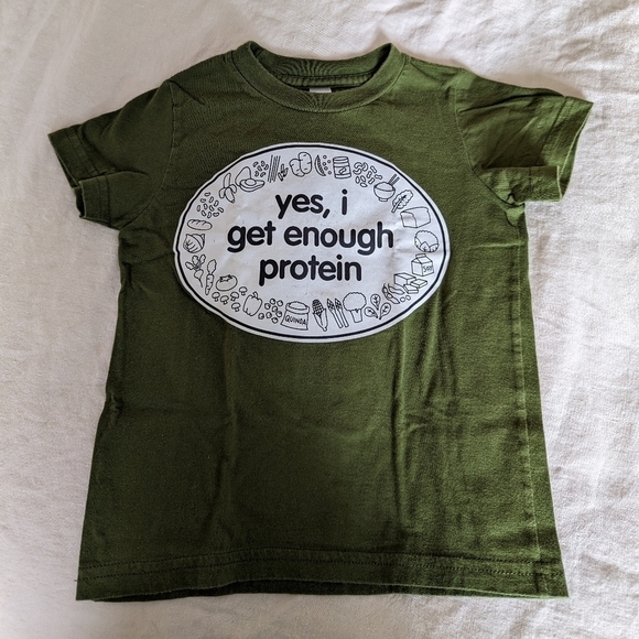 Sick ON SIN kids vegan short sleeve crew neck 2 - Picture 1 of 6